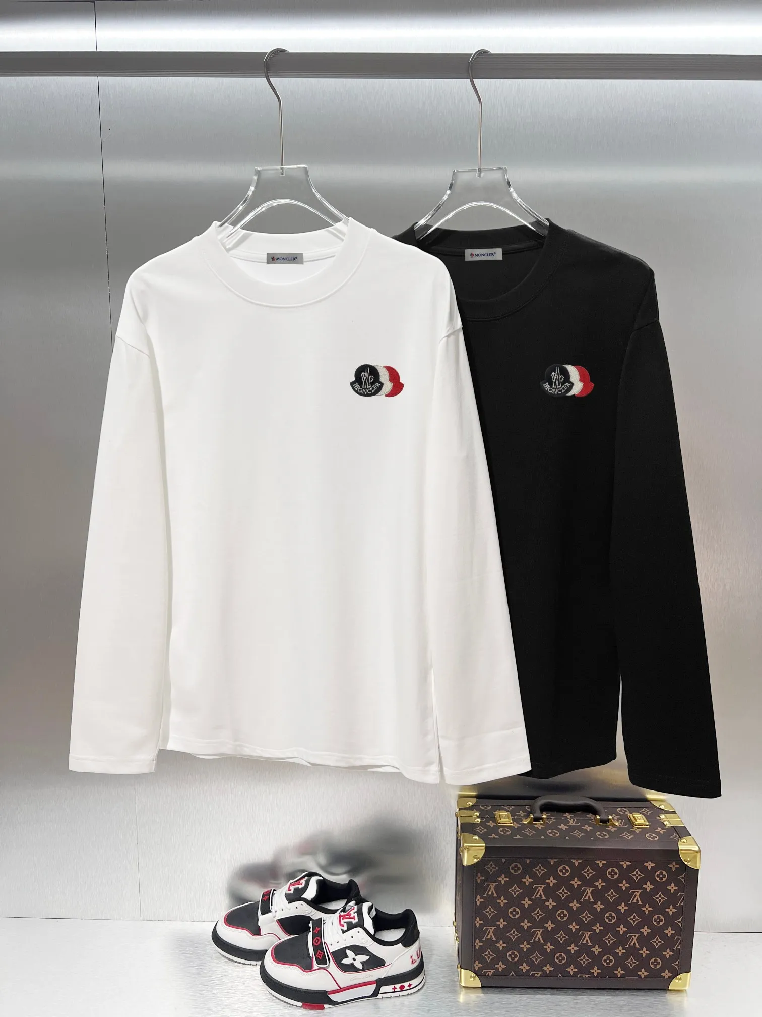 Moncler* Classic logo 🔥 T ✅ Quality ‼ ●340 ● ● ● 1：1 ● ●Size； S M L XL